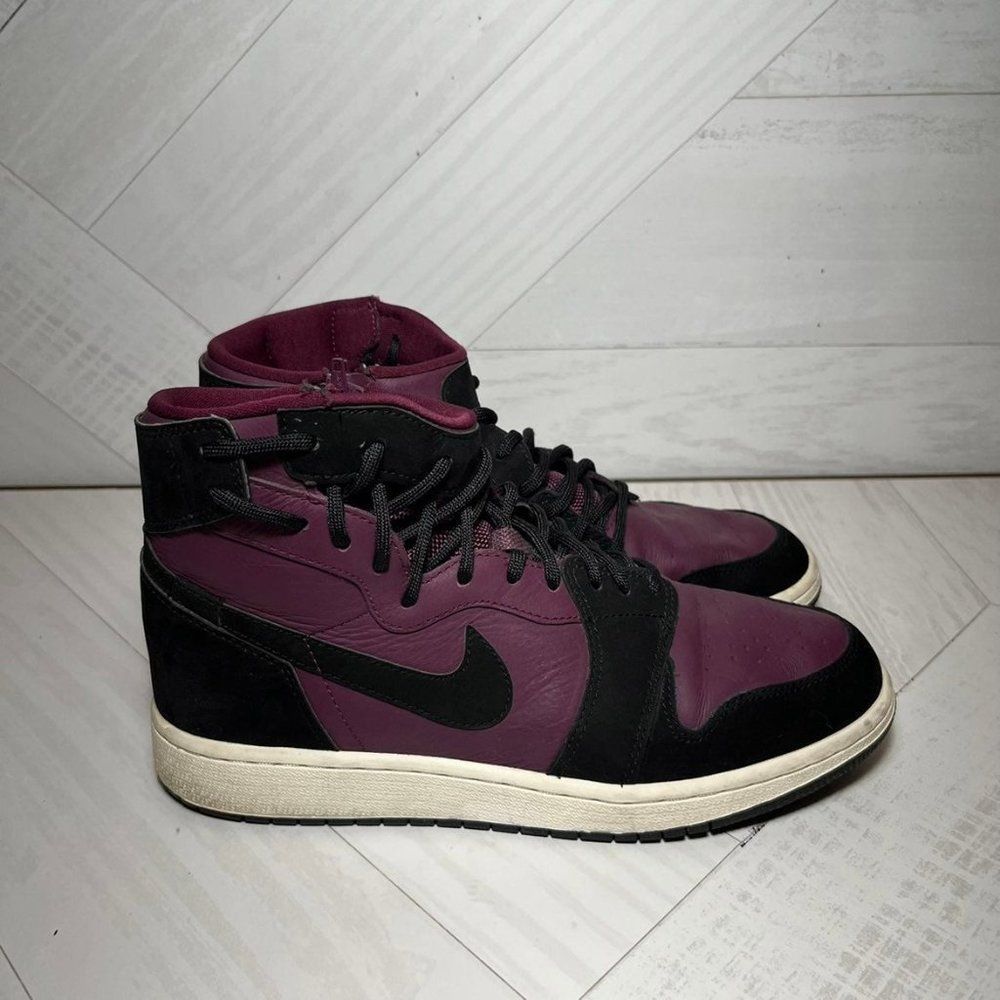 Nike Air Jordan 1 Retro High Rebel Women Bordeaux Black AR5599-600 Size 7.5